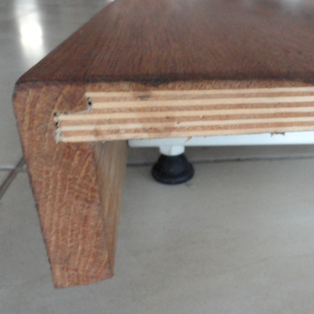 Peldaños de madera de ingeniería